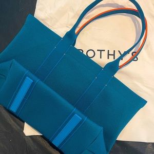 Deep teal essential tote Rothy’s